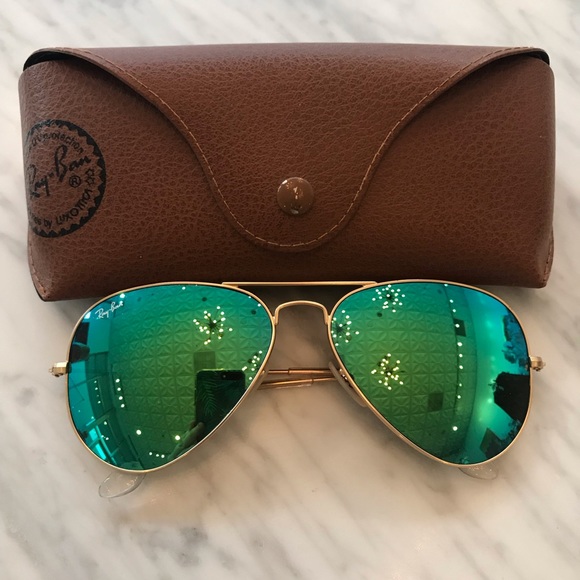 Ray-Ban Accessories - RAY BAN AVIATOR FLASH SUNGLASSES